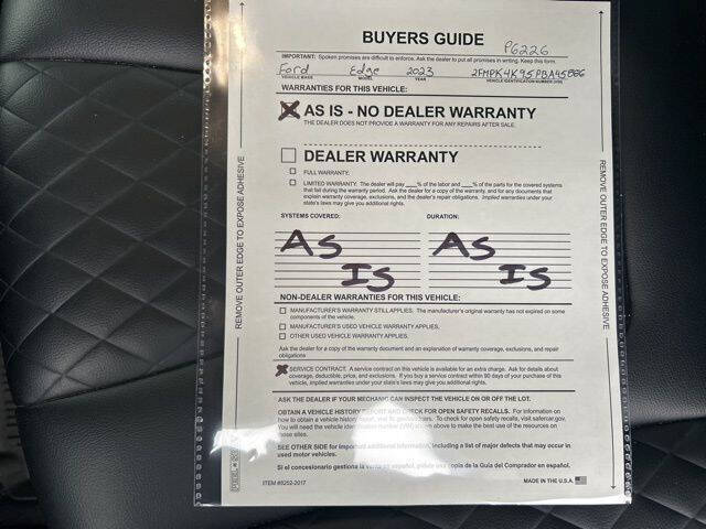 2023 Ford Edge Titanium