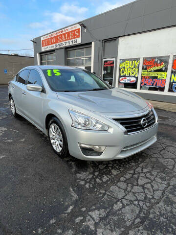 2015 Nissan Altima for sale at Suburban Auto Sales LLC in Madison Heights MI