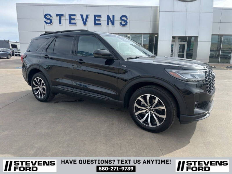 Used 2025 Ford Explorer ST-LINE with VIN 1FMUK8KH6SGA61291 for sale in Enid, OK