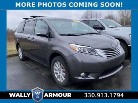 2017 Toyota Sienna for sale at Wally Armour Chrysler Dodge Jeep Ram in Alliance OH