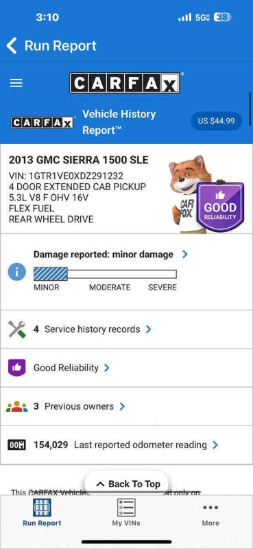 2013 GMC Sierra 1500 SLE