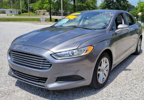 2014 Ford Fusion for sale at COOPER AUTO SALES in Oneida TN