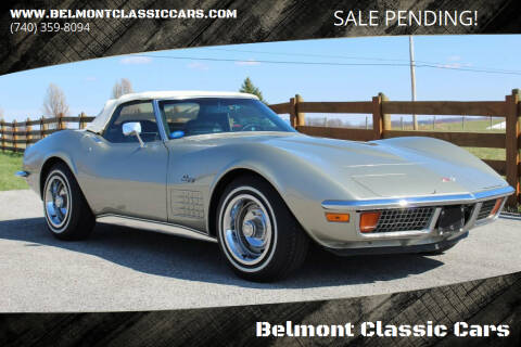 1972 Chevrolet Corvette for sale at Belmont Classic Cars in Belmont OH