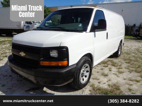 2013 Chevrolet Express Cargo for sale at Miami Truck Center in Hialeah FL