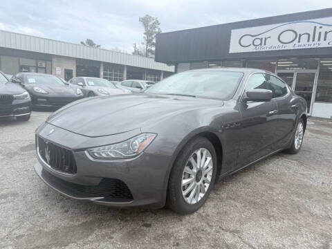 2014 Maserati Ghibli for sale at Car Online in Roswell GA
