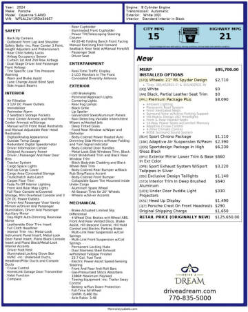 2024 Porsche Cayenne S