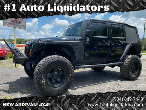 2012 Jeep Wrangler Unlimited for sale at #1 Auto Liquidators in Callahan FL