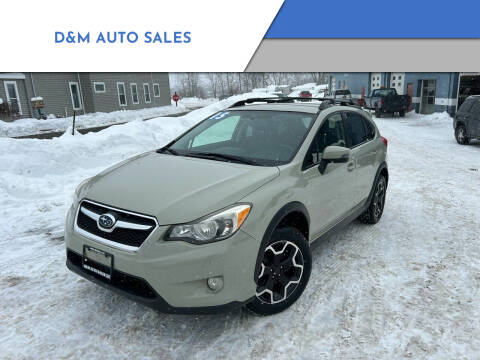 2015 Subaru XV Crosstrek for sale at D&M AUTO SALES in West Seneca NY