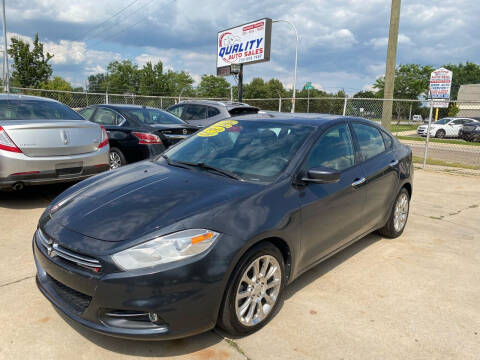 2013 Dodge Dart for sale at QUALITY AUTO SALES in Wayne MI