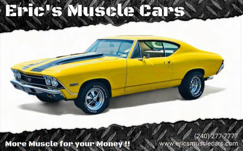 1968 Chevrolet Chevelle for sale at Eric's Muscle Cars in Clarksburg MD