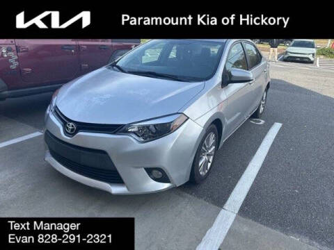 2014 Toyota Corolla LE Plus