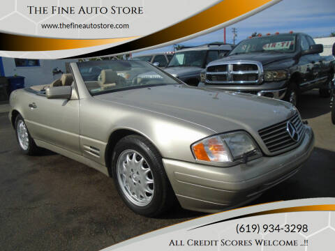 1998 Mercedes-Benz SL-Class for sale at The Fine Auto Store in Imperial Beach CA