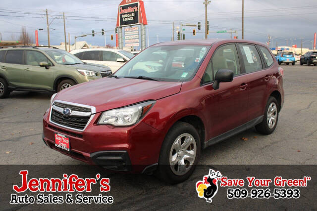 2017 Subaru Forester for sale at Jennifer's Auto Sales & Service in Spokane Valley, WA