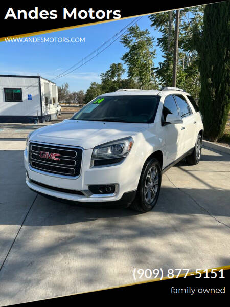 2014 GMC Acadia for sale at Andes Motors in Bloomington CA