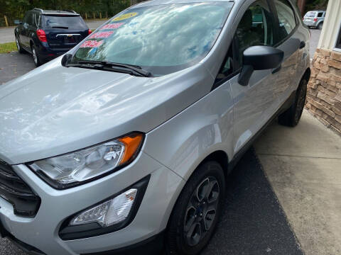 2018 Ford EcoSport for sale at WHARTON'S AUTO SVC & USED CARS in Wheeling WV