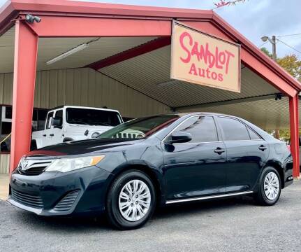 2012 Toyota Camry for sale at Sandlot Autos in Tyler TX