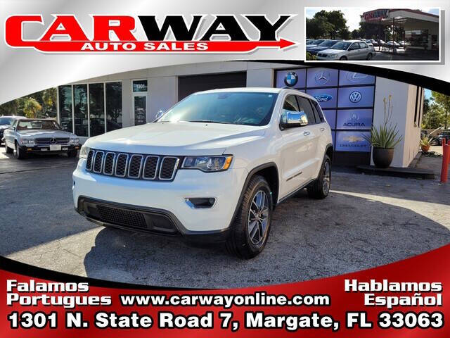 2017 Jeep Grand Cherokee for sale at CARWAY Auto Sales in Margate FL