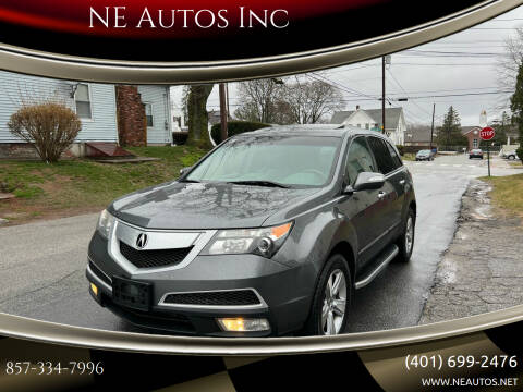 2010 Acura MDX for sale at NE Autos Inc in Norton MA