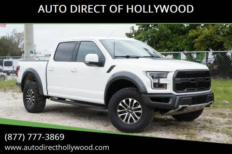 2019 Ford F-150 for sale at AUTO DIRECT OF HOLLYWOOD in Hollywood FL