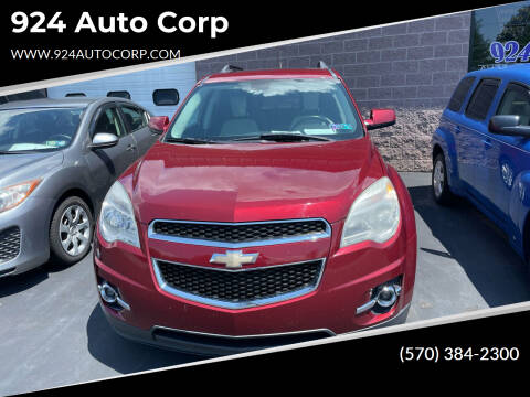 2010 Chevrolet Equinox for sale at 924 Auto Corp in Sheppton PA