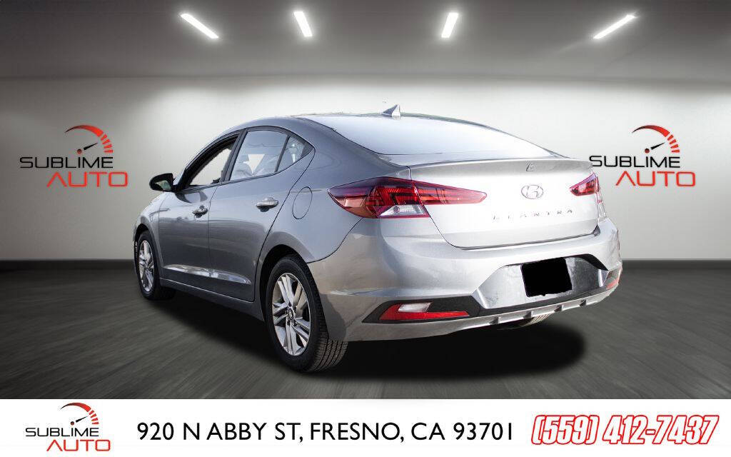 2019 Hyundai ELANTRA for sale at SUBLIME AUTO in Fresno, CA