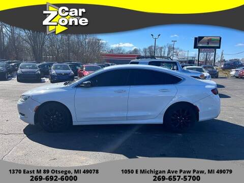 2015 Chrysler 200 for sale at Car Zone in Otsego MI