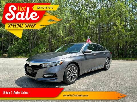 2019 Honda Accord Hybrid for sale at Drive 1 Auto Sales in Wake Forest NC