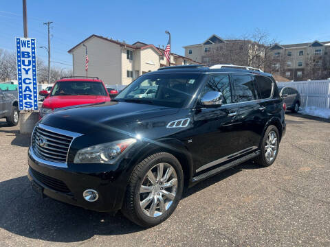 2013 Infiniti QX56 for sale at Metro Motor Sales in Minneapolis MN