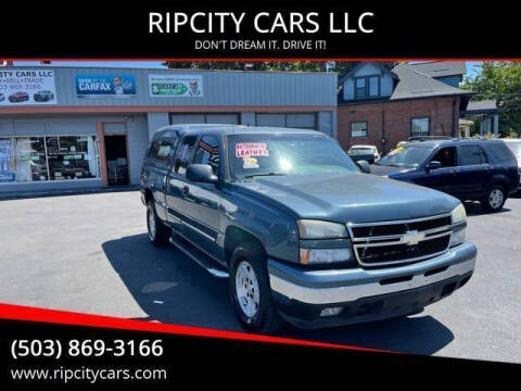 2006 Chevrolet Silverado 1500 for sale at RIPCITY CARS LLC in Portland OR