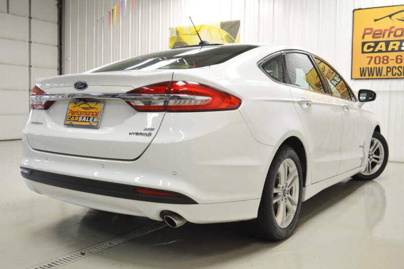 2018 Ford Fusion Hybrid SE