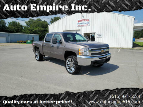 2013 Chevrolet Silverado 1500 for sale at Auto Empire Inc. in Murfreesboro TN