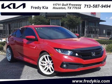 2020 Honda Civic for sale at FREDYS CARS FOR LESS in Houston TX