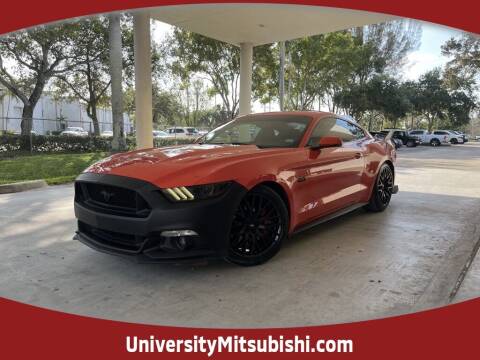 2016 Ford Mustang for sale at University Mitsubishi in Davie FL