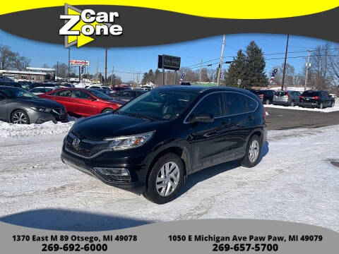 2016 Honda CR-V for sale at Car Zone in Otsego MI