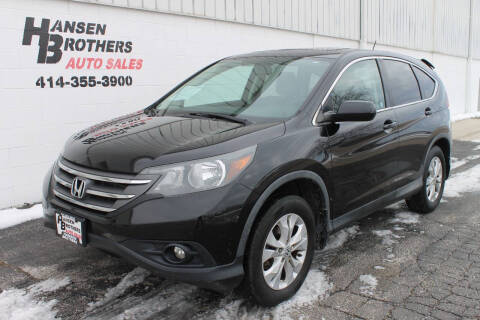 2013 Honda CR-V for sale at HANSEN BROTHERS AUTO SALES in Milwaukee WI