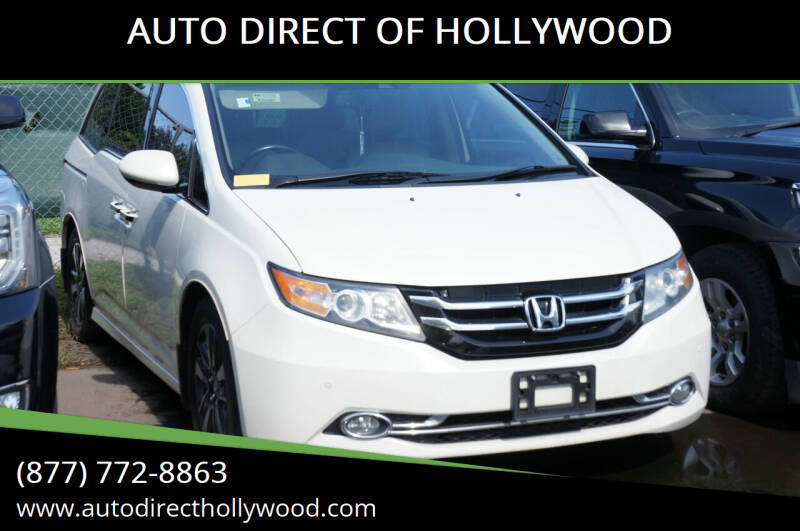 2015 Honda Odyssey for sale at AUTO DIRECT OF HOLLYWOOD in Hollywood FL