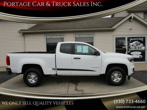 2019 Chevrolet Colorado for sale at Portage Car & Truck Sales Inc. in Akron OH