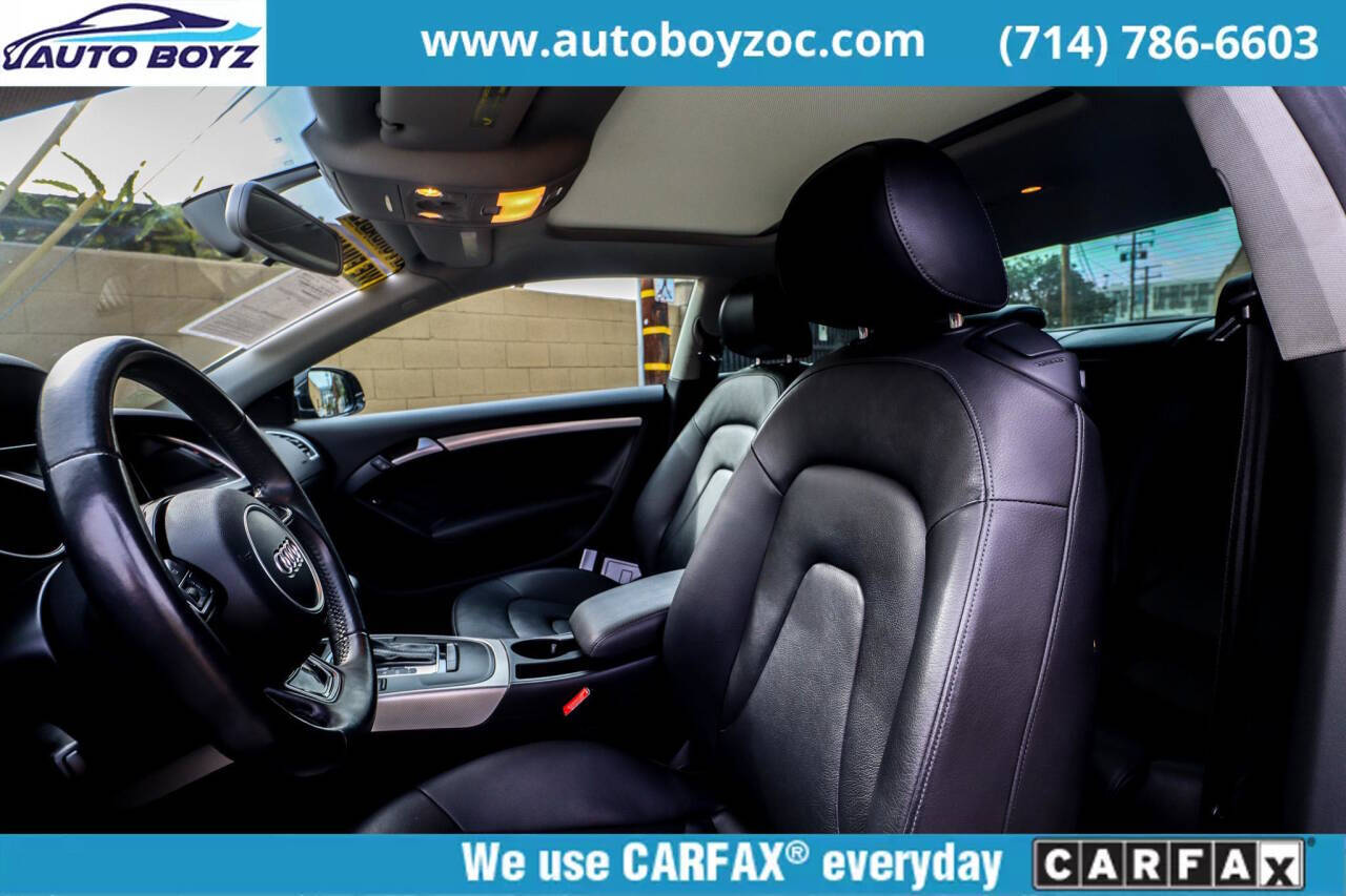 2014 Audi A5 for sale at Auto Boyz in Garden Grove, CA