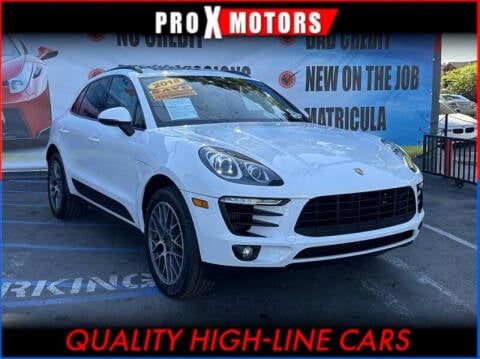 2018 Porsche Macan for sale at Pro X Motors in South Gate CA