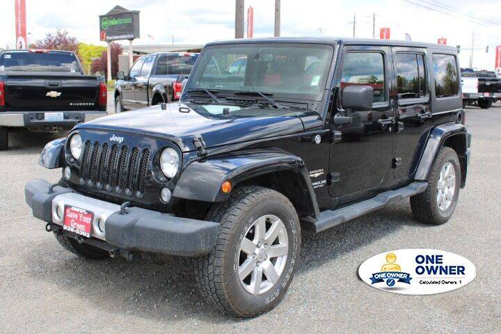 2014 Jeep Wrangler Unlimited for sale at Jennifer's Auto Sales in Spokane Valley WA