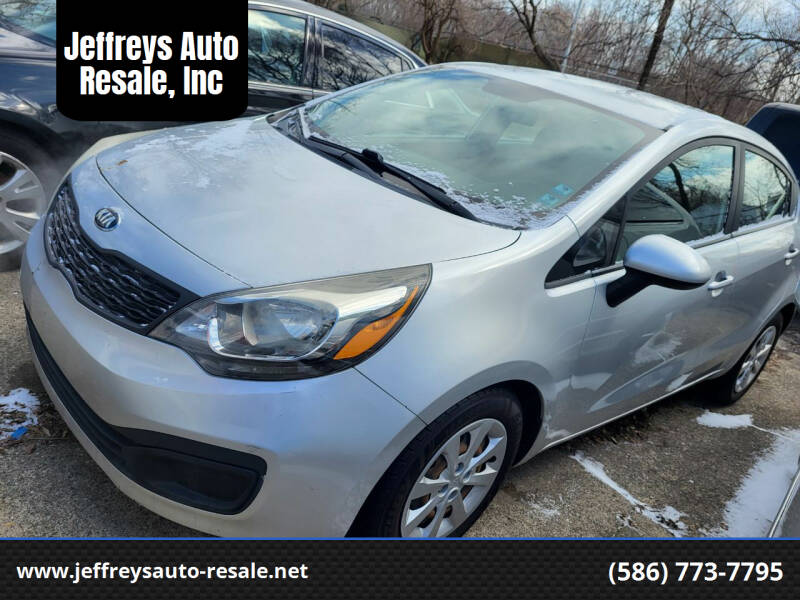 2013 Kia Rio for sale at Jeffreys Auto Resale, Inc in Clinton Township MI