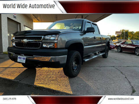 2007 Chevrolet Silverado 3500 Classic for sale at World Wide Automotive in Sioux Falls SD