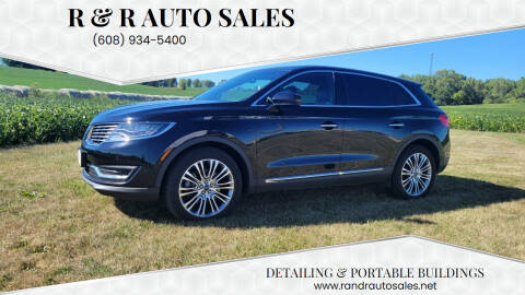 2018 Lincoln MKX for sale at R & R AUTO SALES in Juda WI