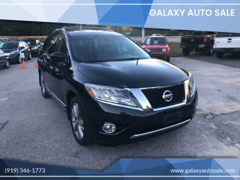 2015 Nissan Pathfinder for sale at Galaxy Auto Sale in Fuquay Varina NC