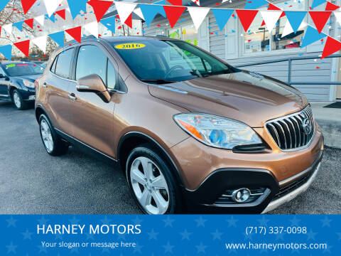 2016 Buick Encore for sale at HARNEY MOTORS in Gettysburg PA