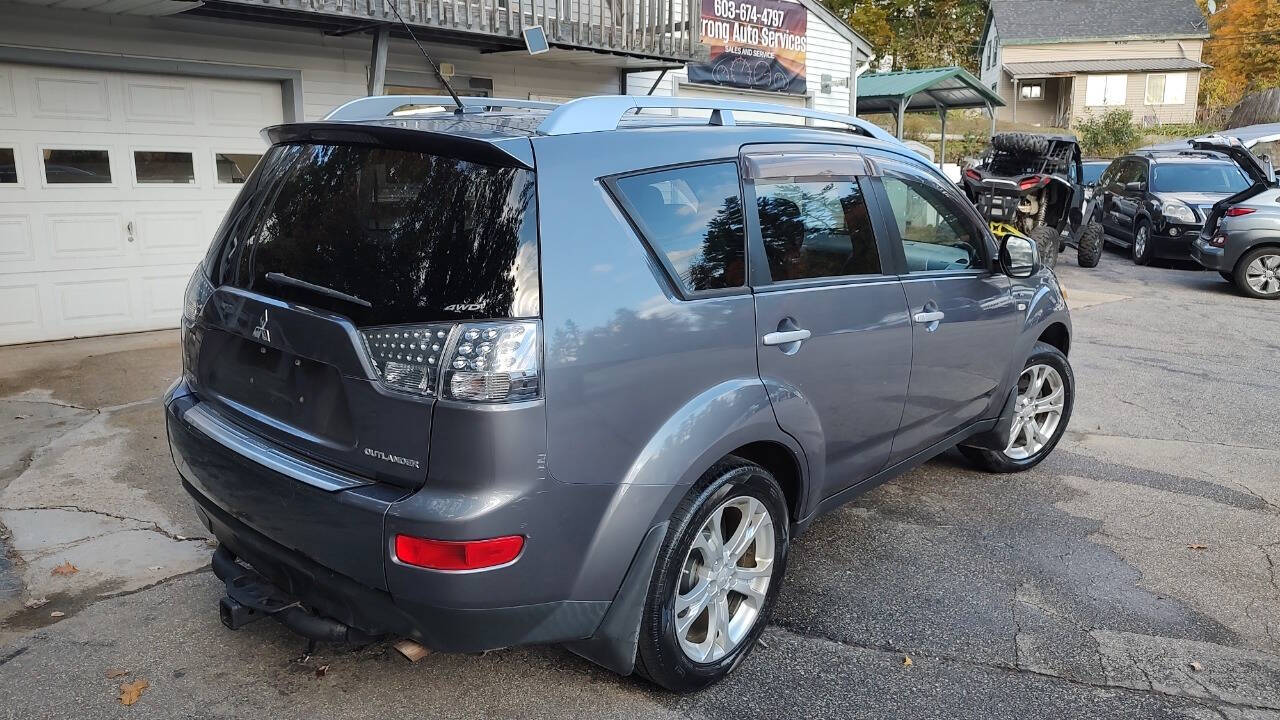 2008 Mitsubishi Outlander for sale at Strong Auto Services LLC in Chichester, NH