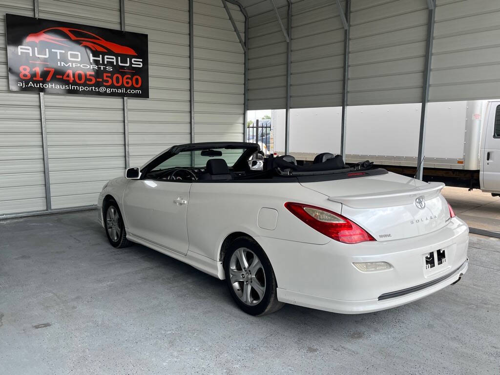 2008 Toyota Camry Solara for sale at Auto Haus Imports in Grand Prairie, TX