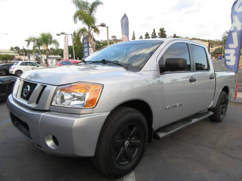 2008 Nissan Titan for sale at Eagle Auto in La Mesa CA