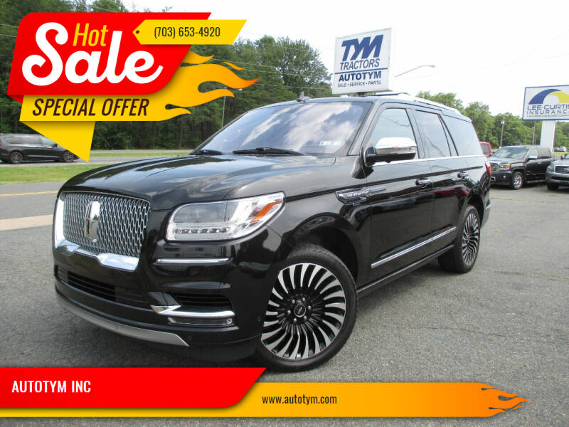 2018 Lincoln Navigator for sale at AUTOTYM INC. in Fredericksburg VA