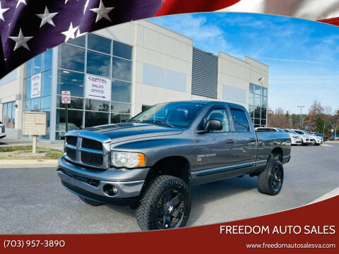 2005 Dodge Ram 2500 for sale at Freedom Auto Sales in Chantilly VA